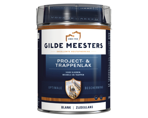 GILDE MEESTERS Project- & trappenlak blank zijdeglans 750 ml