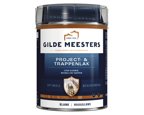 GILDE MEESTERS Project- & trappenlak blank zijdeglans 750 ml