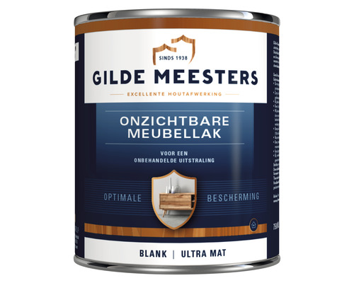 GILDE MEESTERS Onzichtbare meubellak blank ultramat 750 ml