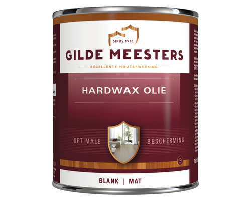 GILDE MEESTERS Hardwax olie mat blank 750 ml