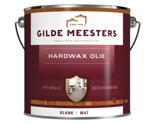 GILDE MEESTERS Hardwax olie mat blank 2,5 l