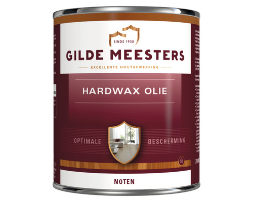 GILDE MEESTERS Hardwax olie zijdeglans noten 750 ml