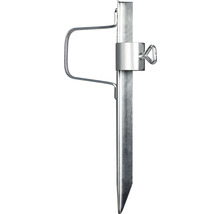 Metalen grondanker met houder