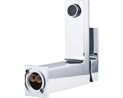 Verchroomde wandkraan