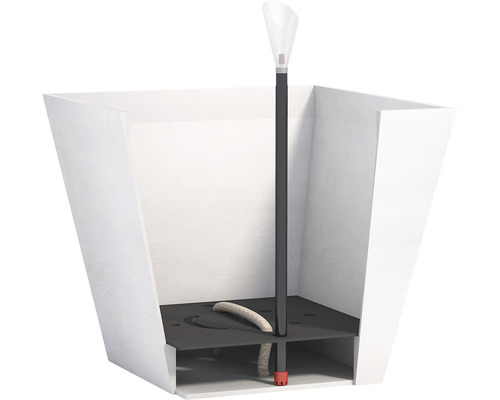 Bloembak met irrigatiesysteem voor planten