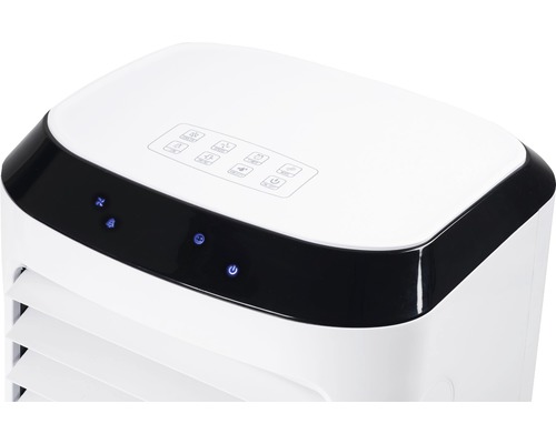 Detailopname van een airconditioner met bedieningselementen