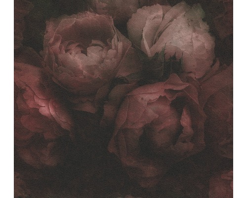 A.S. CRÉATION Vliesbehang 37392-4 New Walls rozen rood Close-up van rozenbloesems voor wanddecoratie
