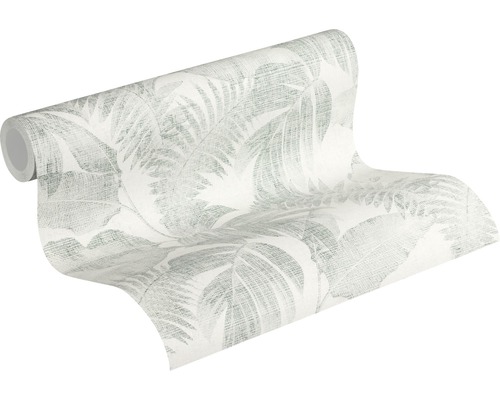 Behangrol met bladerpatroon