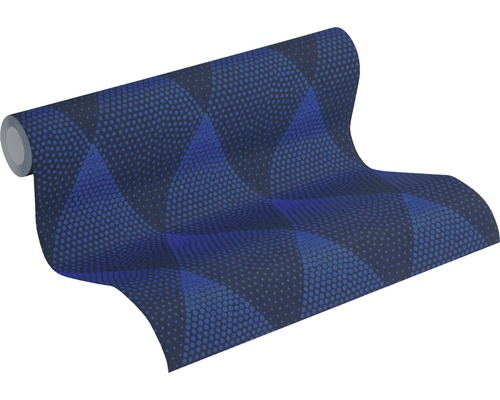 Rol behang met geometrisch stippenpatroon