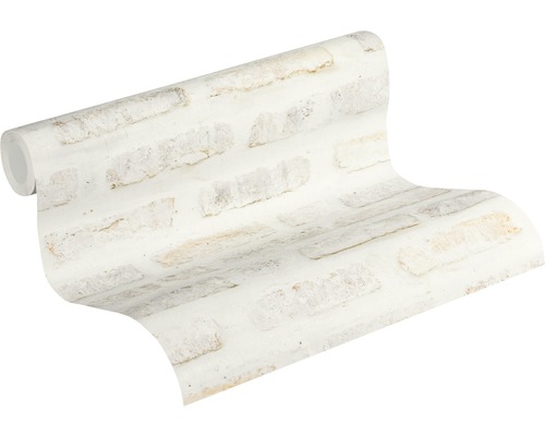 Behangrol met steenmotief