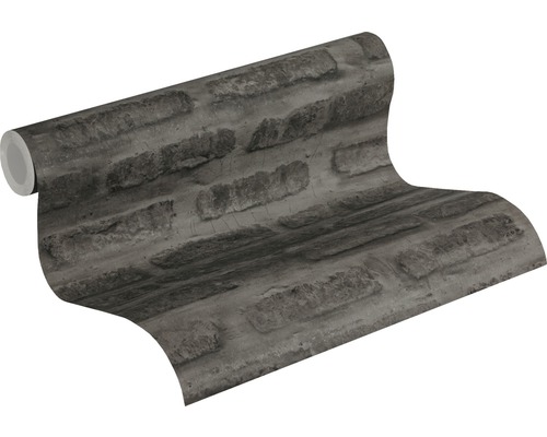 Behangrol met steenmotief