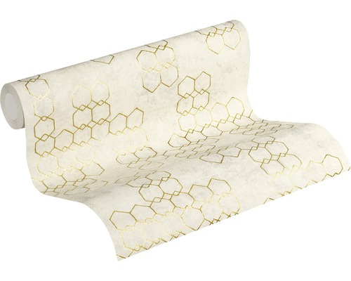 Rol behang met geometrisch patroon