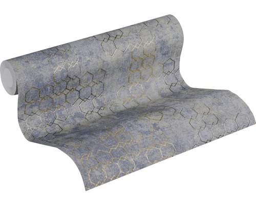 Rol behang met geometrisch patroon