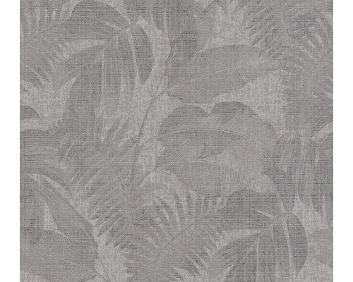 A.S. CRÉATION Vliesbehang 37396-1 New Walls jungle grijs Behang met bladerpatroon