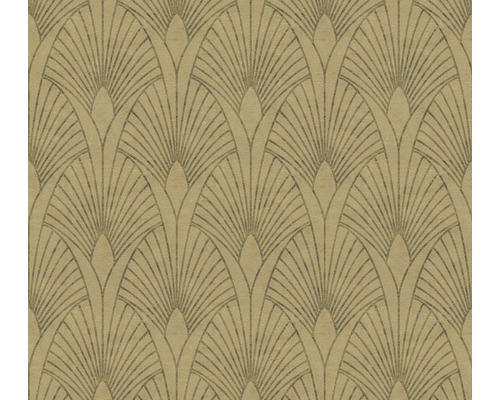 A.S. CRÉATION Vliesbehang 37427-2 New Walls Art Deco goud Behang met art-decopatroon