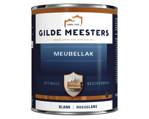 GILDE MEESTERS Meubellak hoogglans blank 750 ml