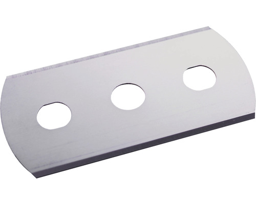 Trapeziumvormig mes met drie gaten