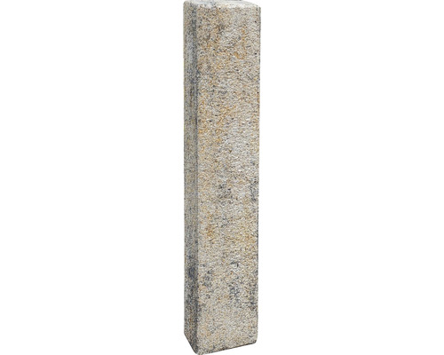 DIEPHAUS Palisade iMount Classy schelpkalk 80x12,5x12,5 cm Rechthoekige straatkolom van steen