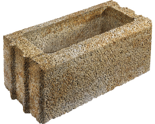 LUSIT Muursteen Bellamur sahara 50 x 25 x 20 cm Betonnen muursteen