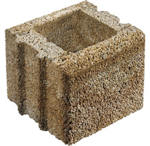 Betonblok gemaakt van grindbeton