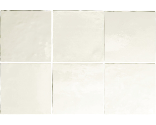 Wandtegel Handmade beige 13,2x13,2 cm