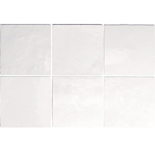 Wandtegel Handmade lightgrey 13,2x13,2 cm