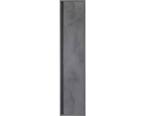 Hoge kast Porto 160x35 cm beton antraciet-0