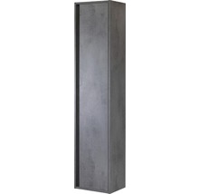 Hoge kast Porto 160x35 cm beton antraciet-thumb-1