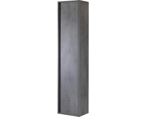 Hoge badkamerkast met een deur