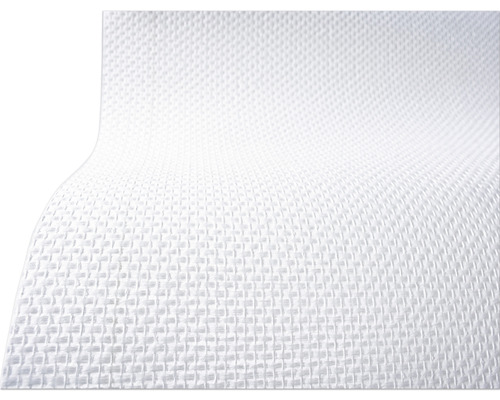 LECO Glasweefselbehang 156 gr/m² grof/middel wit 1x50 m Witte structuur behang close-up