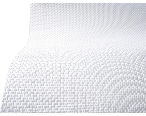 LECO Glasweefselbehang 170 gr/m² grof wit 1x50 m Wit textielbehang met vierkante structuur