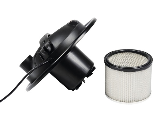Stofzuigerkop met filter