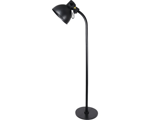 Vloerlamp met verstelbare lampkop en ronde voet