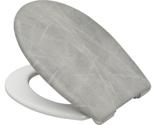 Toiletbril met marmerlook