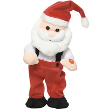 Kerstmanfiguur met rode muts en broek