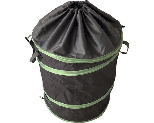 Tuinafvalzak van kunststof met handgrepen