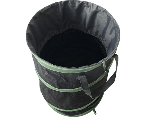 Tuinafvalzak van kunststof met handgrepen