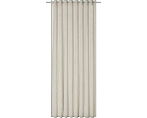 ELBERSDRUCKE Gordijn met lussen Air beige 255x140 cm ELBERSDRUCKE Gordijn met lussen Air beige 255x140 cm