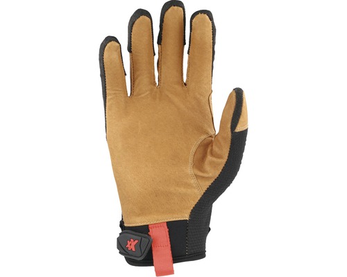 Leren werkhandschoen met polsbandje