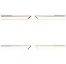 Vier verschillende LED-plafondlampen