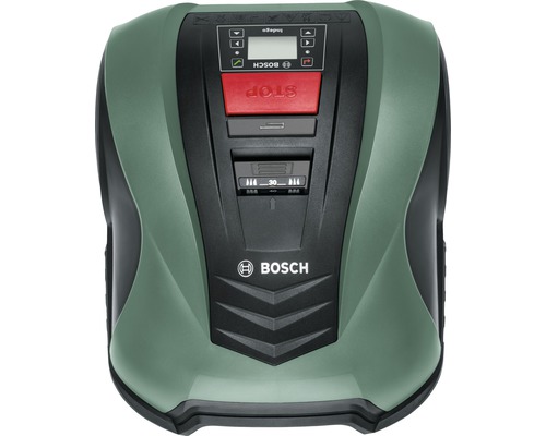 Bosch robotmaaier met display en bedieningselementen