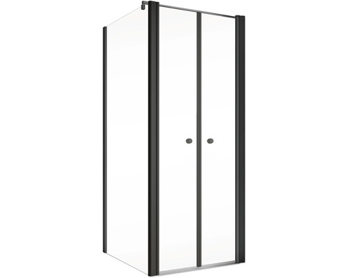 Hoekdouche met twee draaideuren