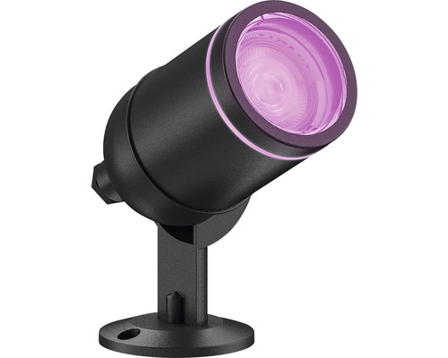 CALEX Smart Outdoor LED tuinspot RGB+CCT zwart-0