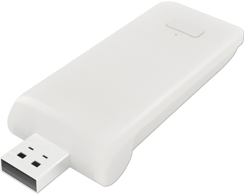 Witte wifi-USB-adapter