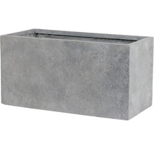 Plantenbak Liverpool lichtgrijs 100x45x45 cm