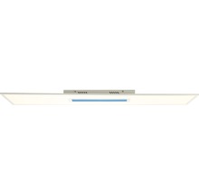 Plafondlamp met rechthoekige vorm en blauwe accentverlichting
