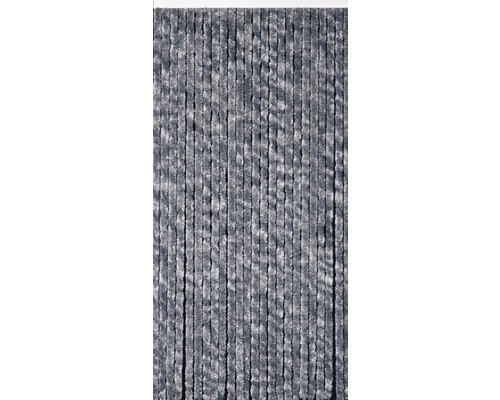 DECONA Deurgordijn velours kattenstaarten antraciet 100x200 cm Steenstrips van natuursteen