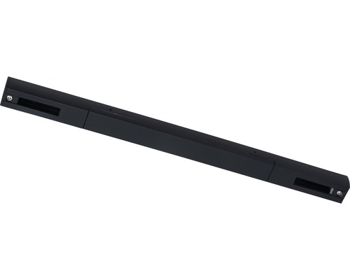 Zwarte stroomrail lamp voor binnenshuis