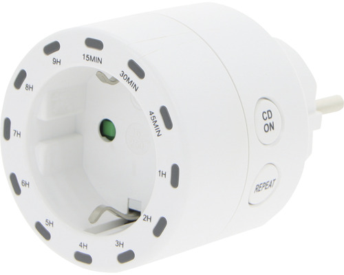 Witte tijdschakelaar voor binnenshuis