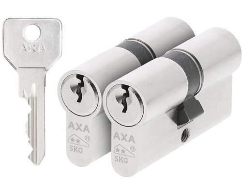 AXA Dubbele veiligheidscilinder 7211 Security 30-30, 2 stuks